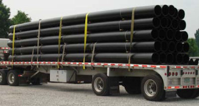 HDPE Pipe Receiving | Pipe Unloading Safety | Pipe Handling Guide