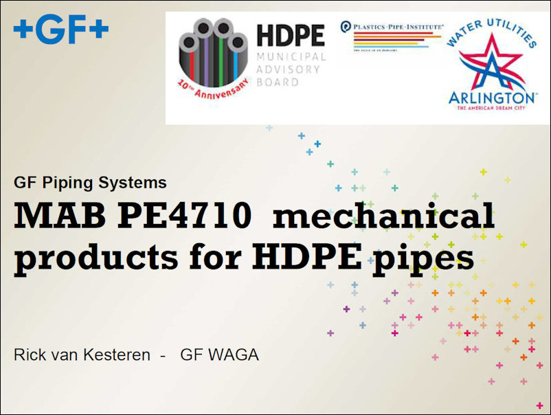 ASCE Pipelines 2014 - Repair of In-Service HDPE Water Distribution Pipe