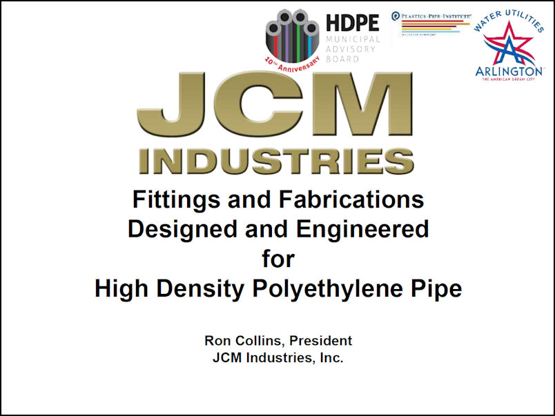 ASCE Pipelines 2014 - Repair of In-Service HDPE Water Distribution Pipe